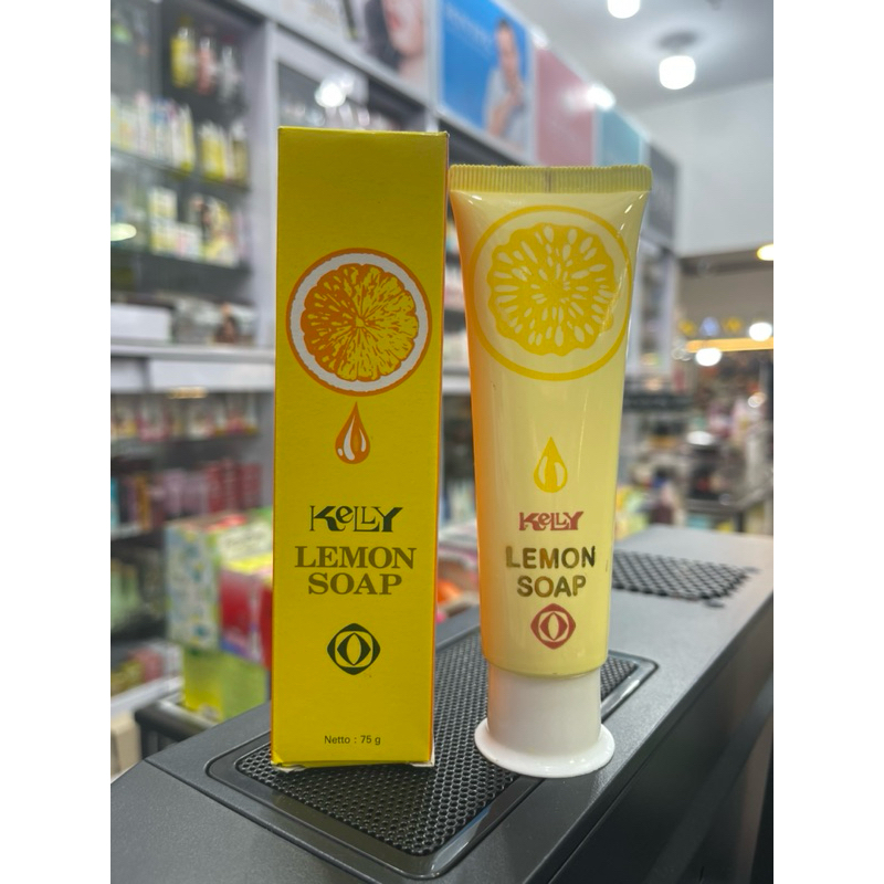 KELLY LEMON SOAP 75g | SABUN KELLY | SABUN WAJAH KELLY