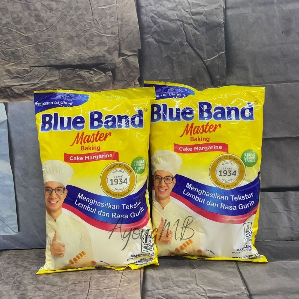 BLUE BAND POUCH 1KG MARGARINE BLUE BAND