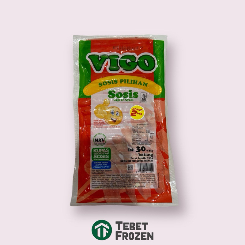 

VIGO SOSIS ISI 30PCS 660GR - TEBET FROZEN