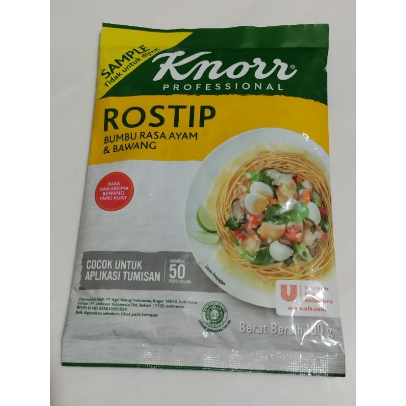 

Knorr Profesional Rostip Bumbu Rasa Ayam & Bawang 100gr