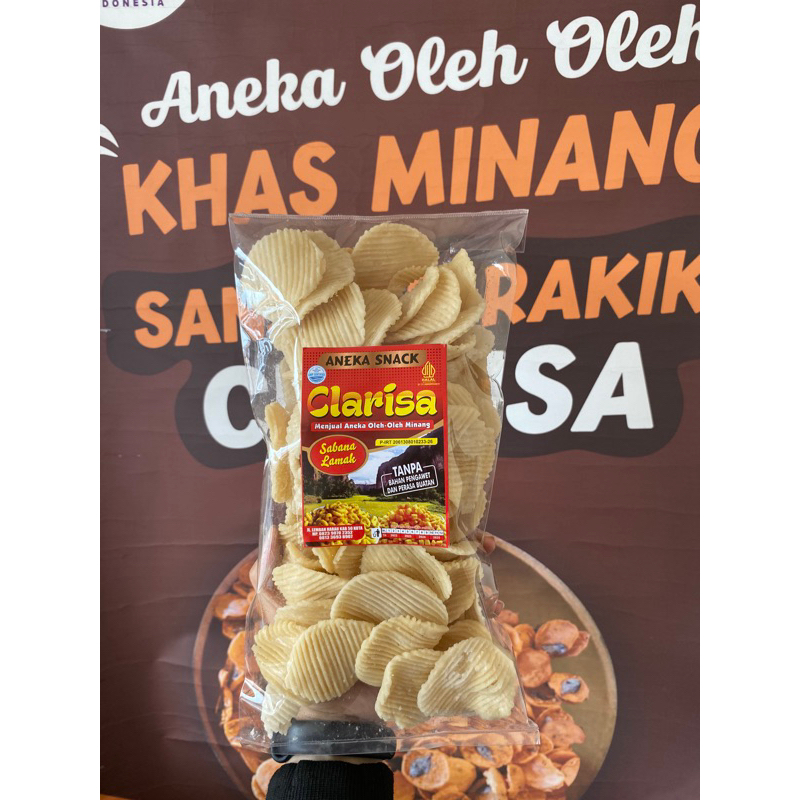 

CLARISA Keripik Arai Pinang Asli Padang