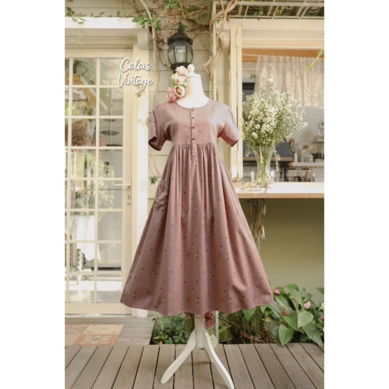 Ditsy Calais vintage size M