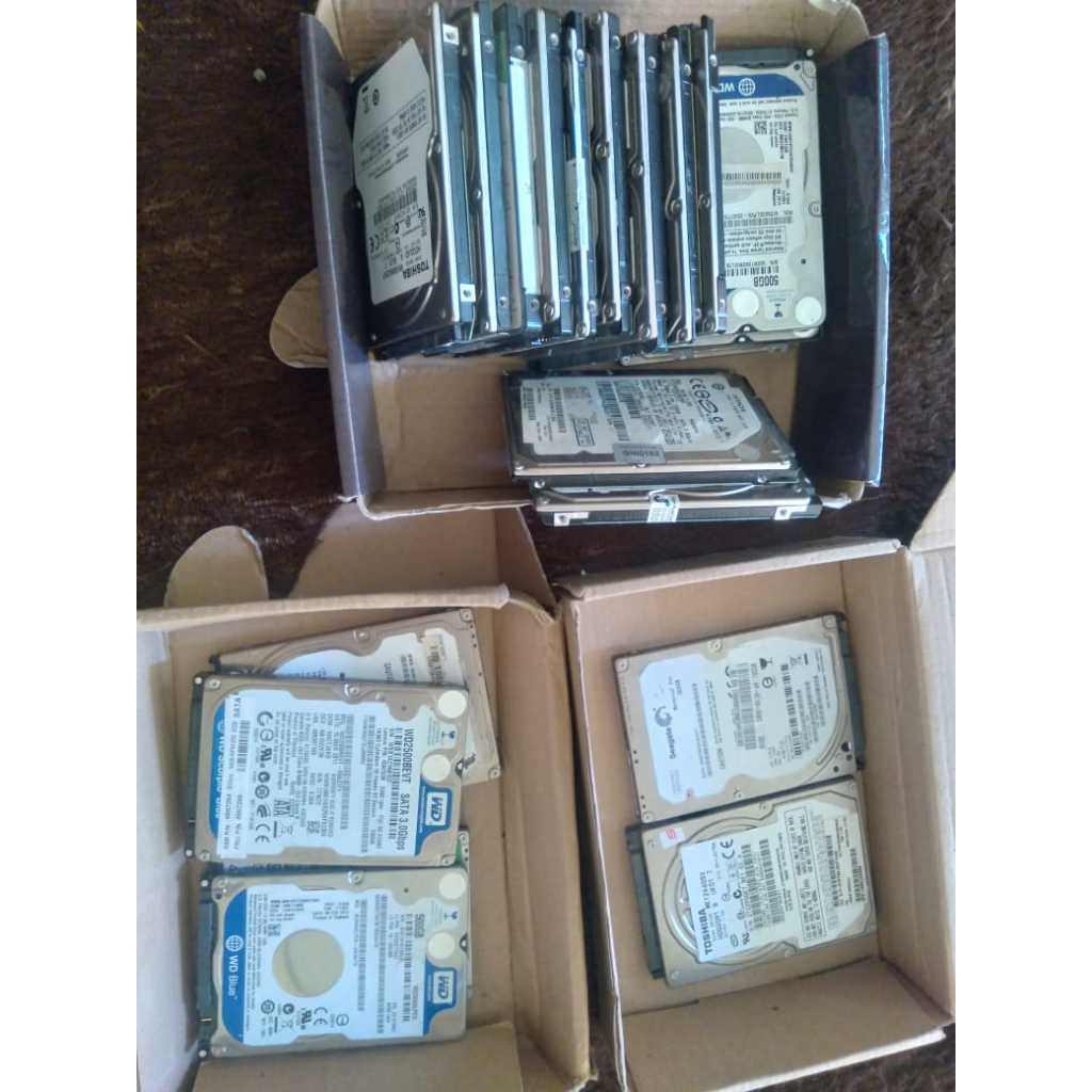 Hdd hardisk laptop notebook  500gb - 120G