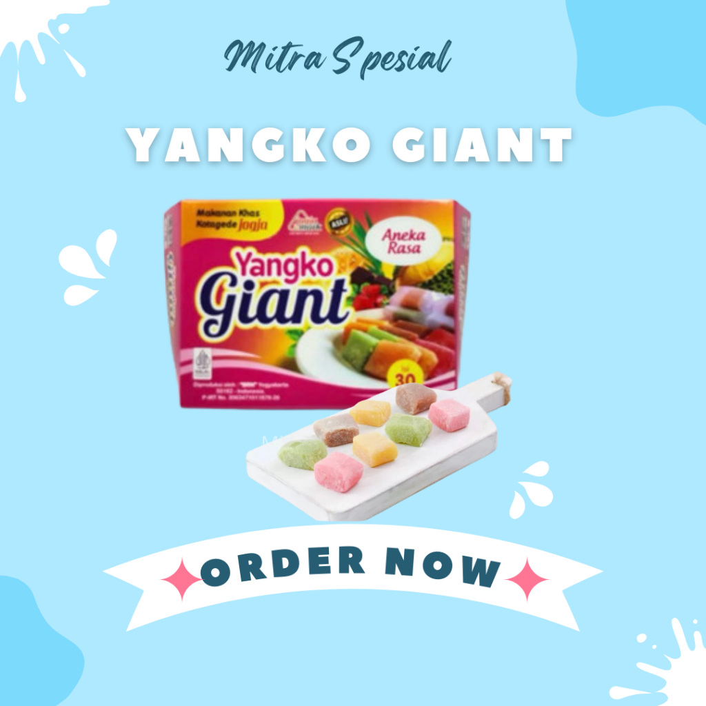 

Yangko Giant Aneka Rasa Kota Gede Halal 30 Pcs