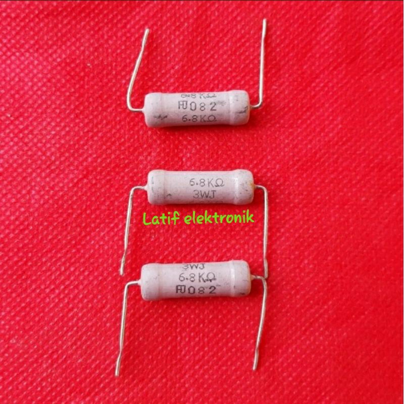 Resistor 6k8 3watt Panasonic Japan