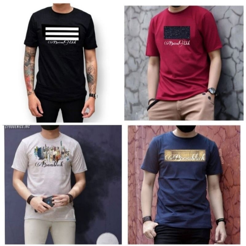Paket 7  KAOS DISTRO PRIA SEMI KATUN DAN COCOK BUAT KAMU YANG CARI KAOS SIMPEL TAPI KEREN