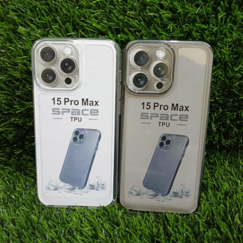 SOFTCASE BENING TRANSPARAN TYPE IPHON 15 PRO MAX TPU PROTECT PELINDUNG BELAKANG NYA HP DAN CAMERA