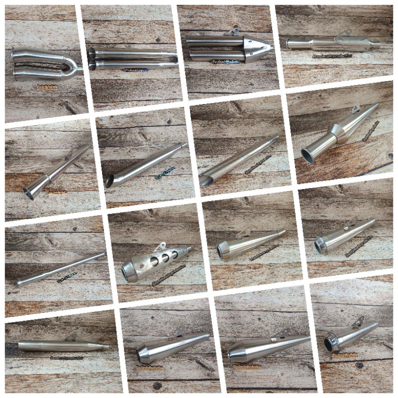 Silincer Knalpot Japstyle knalpot custom knalpot motor custom japstyle scrambler bobber bratstyle br