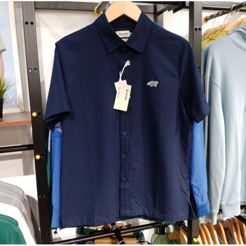 3Second Kemeja Pendek Pria Regular Fit 031124 Original