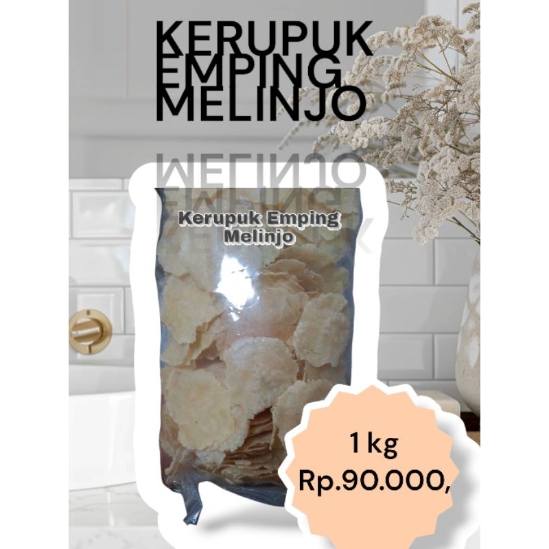 

kerupuk emping melinjo
