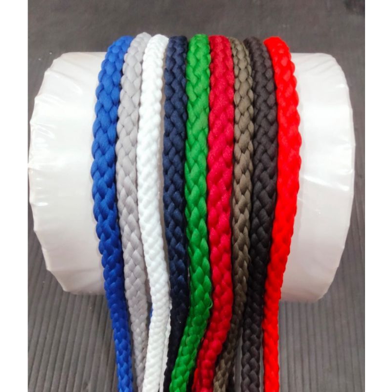 TALI KEPANG POLIYESTER 4 MM 1 M / TALI KEPANG SUMBU / TALI KOLOR / TALI TAS / TALI SERUT