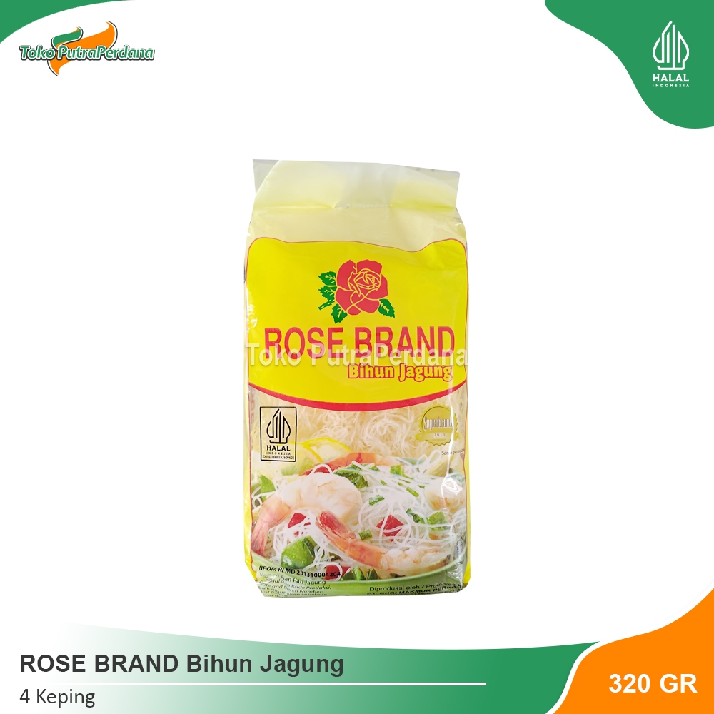

ROSE BRAND Bihun Jagung 320gr (4 Keping)