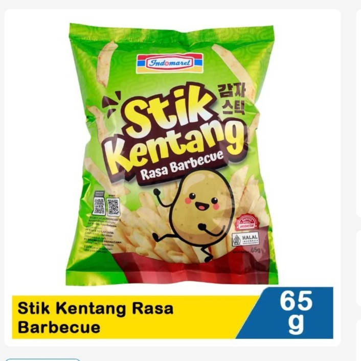 

Indomaret Stik Kentang Barbecue 65G