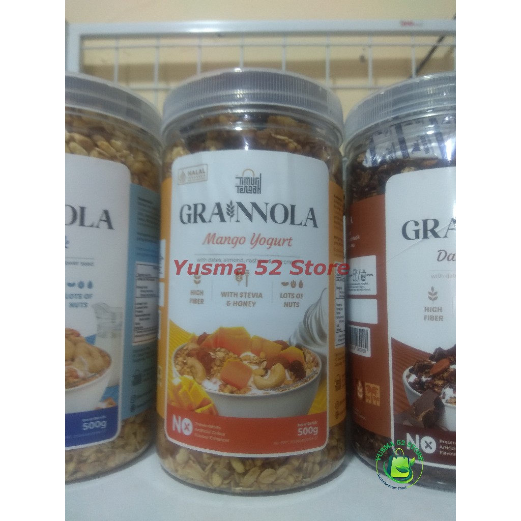 

Grainnola Mango Yogurt 500 Gr Granola Timur Tengah Mangga Yoghurt