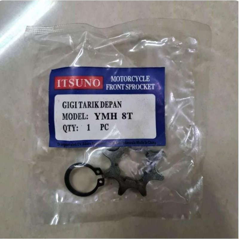 ITSUNO Gear Gir Depan+Klip Yamaha 8T