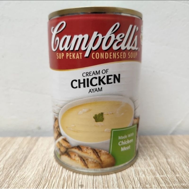

Champbell Cream of Chicken 305 GR ORIGINAL USA