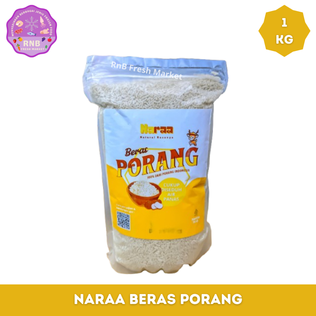 

Naraa Beras Porang Netto 1 Kg