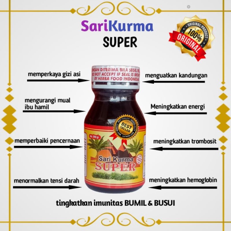 

Sari Kurma Super Assyifa Original 100%