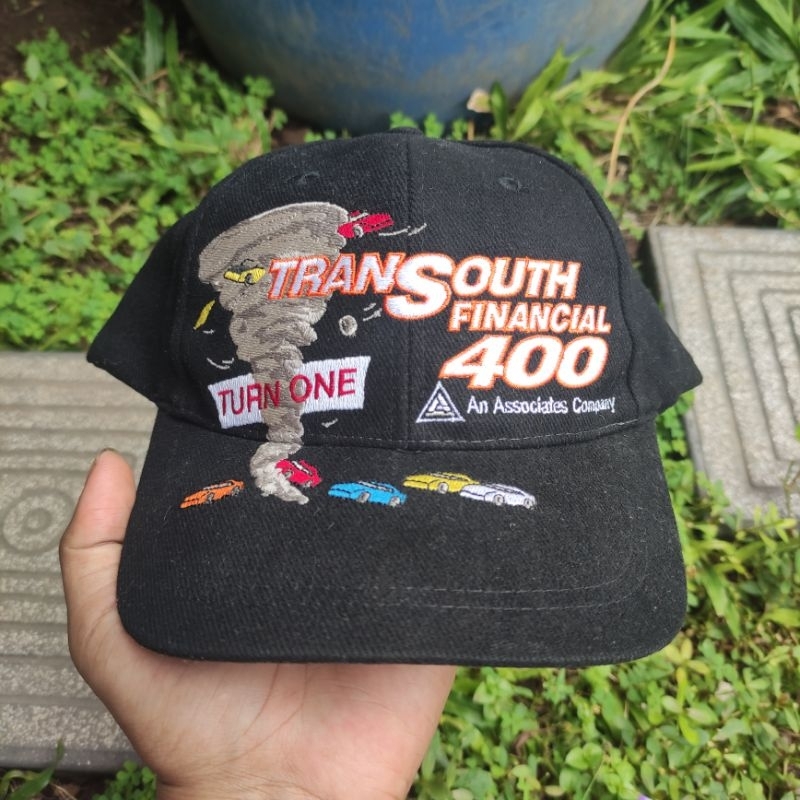 TOPI VINTAGE NASCAR WOOL