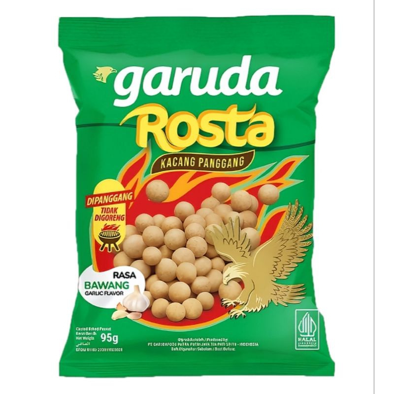 

garuda Rosta Kacang Panggang Rasa Bawang 95g