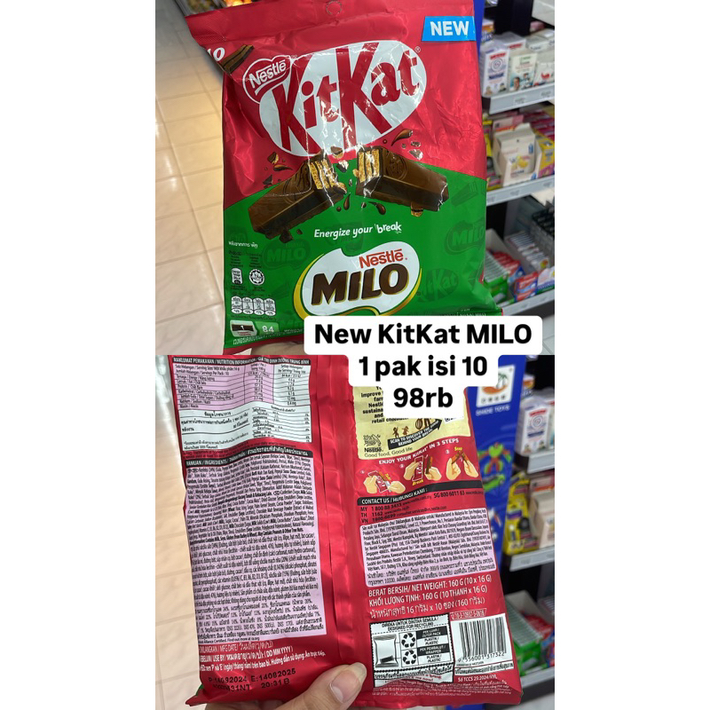 

Kitkat Milo Malaysia NEW Halal
