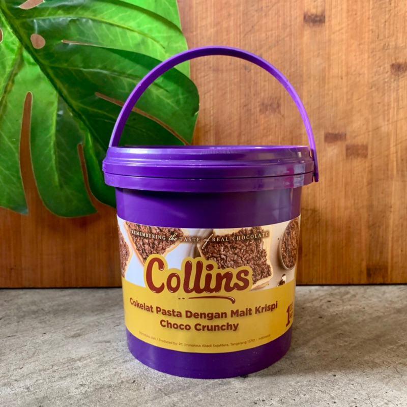 

Collins Choco Crunchy Toping Selai Roti Kue Donat Minuman Coklat Collins 1kg