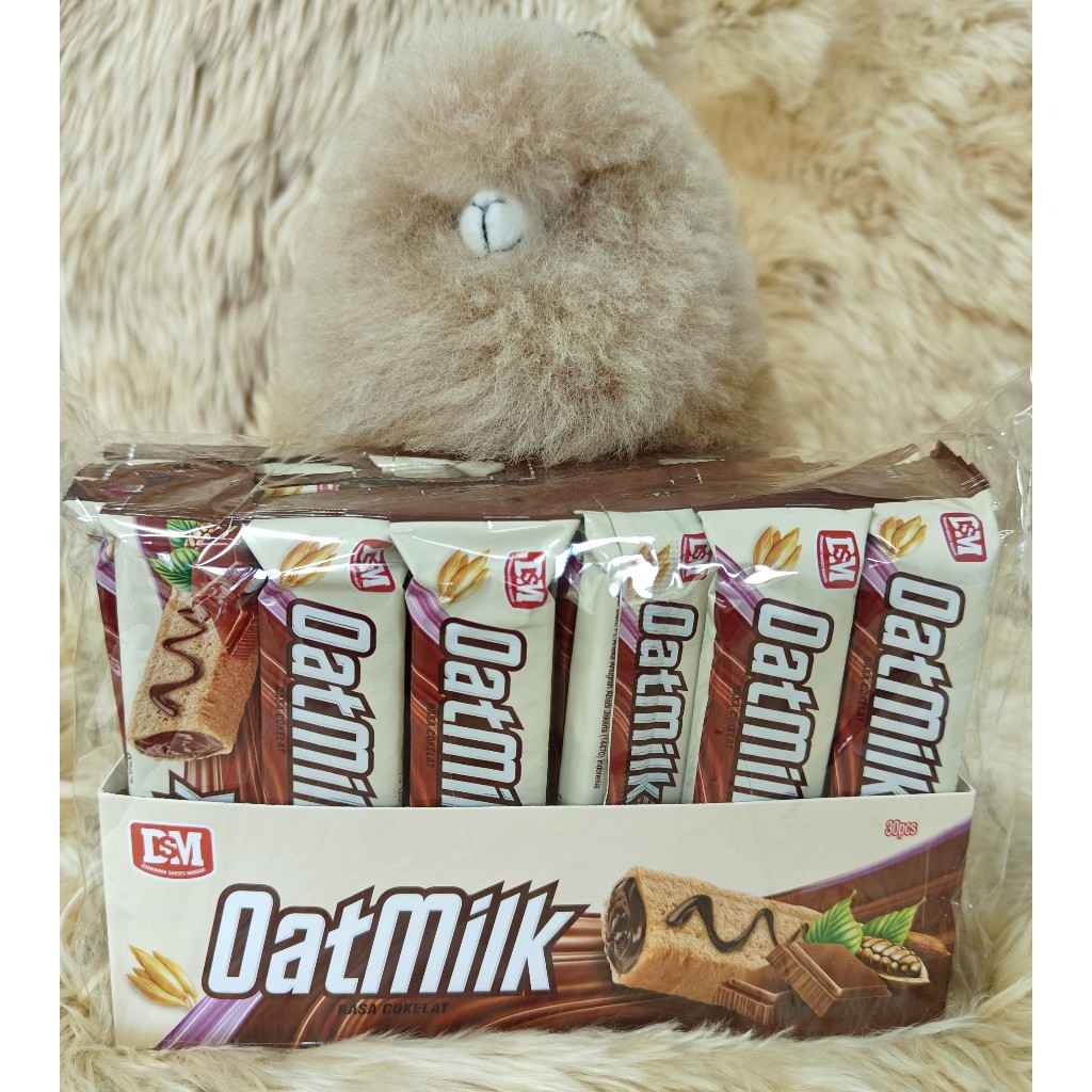 

Biskuit DSM oatmilk mini rasa cokelat 30 Pcs
