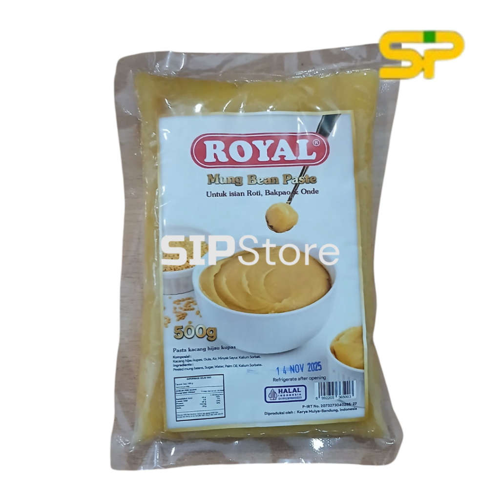 

Selai Kacang Hijau Kupas "ROYAL" @500gr / Selai Kacang Hijau Kupas @500gr