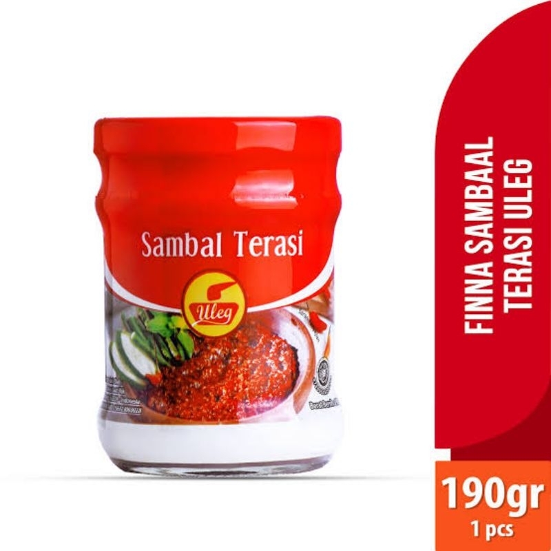 

Sambal Uleg Terasi Jar 190ml /Sambel Uleg