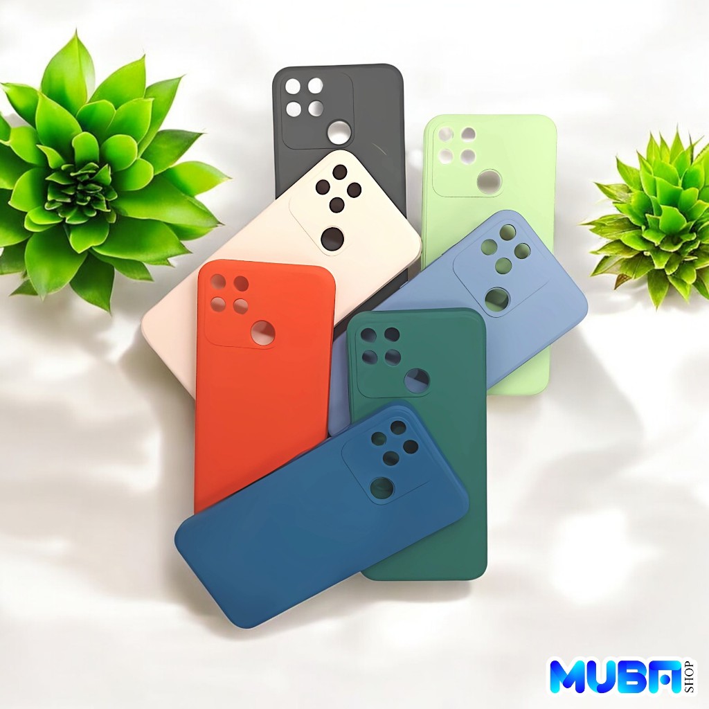 Softcase Vogue Silicone Case Casing Candy Color Anti jamur Realme Narzo 50A