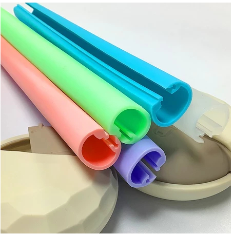 Sedotan Silikon 3 size pilihan - Silicone Straw Lipat Buka Tutup