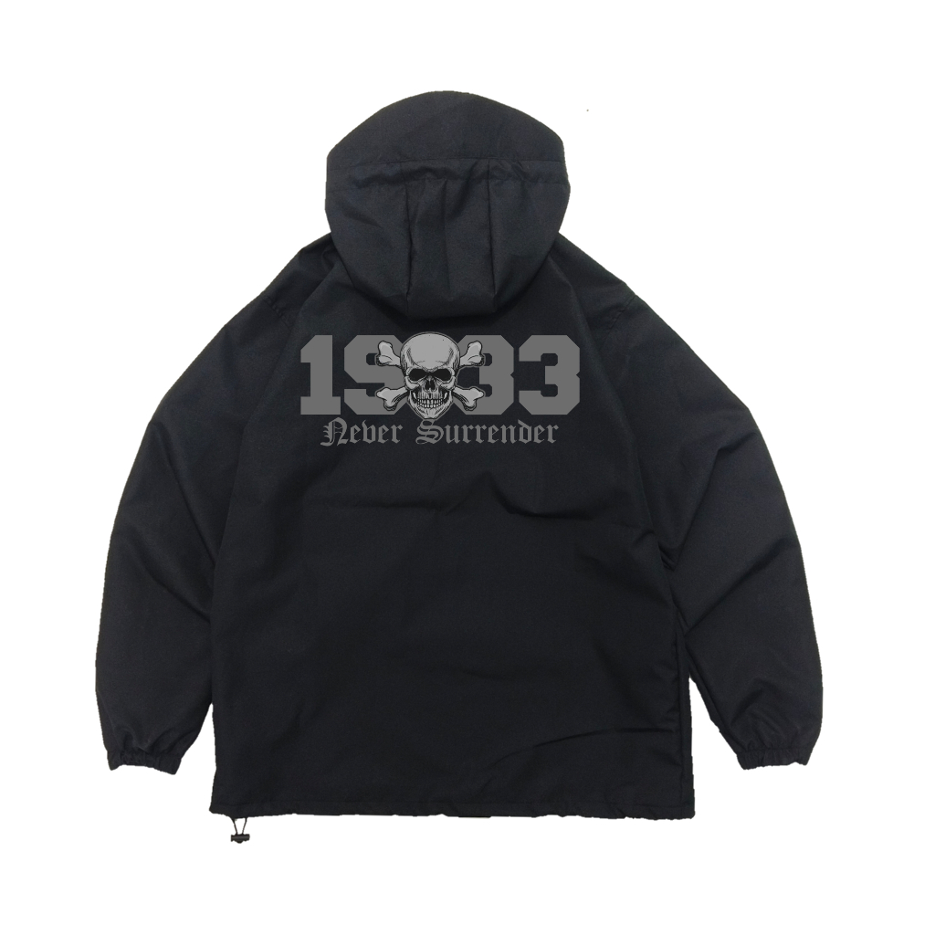 Jaket Cagoule Gropcore Sablon 1933 Gropcore Jaket Sablon Persib 1933 Casual Never Surrender