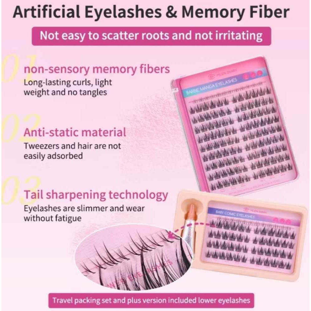 MLEN DIARY Eyelash Mlen Diary Bulumata Palsu Original Mlen Diary Bulumata Manga Bulumata Anime Mlen 