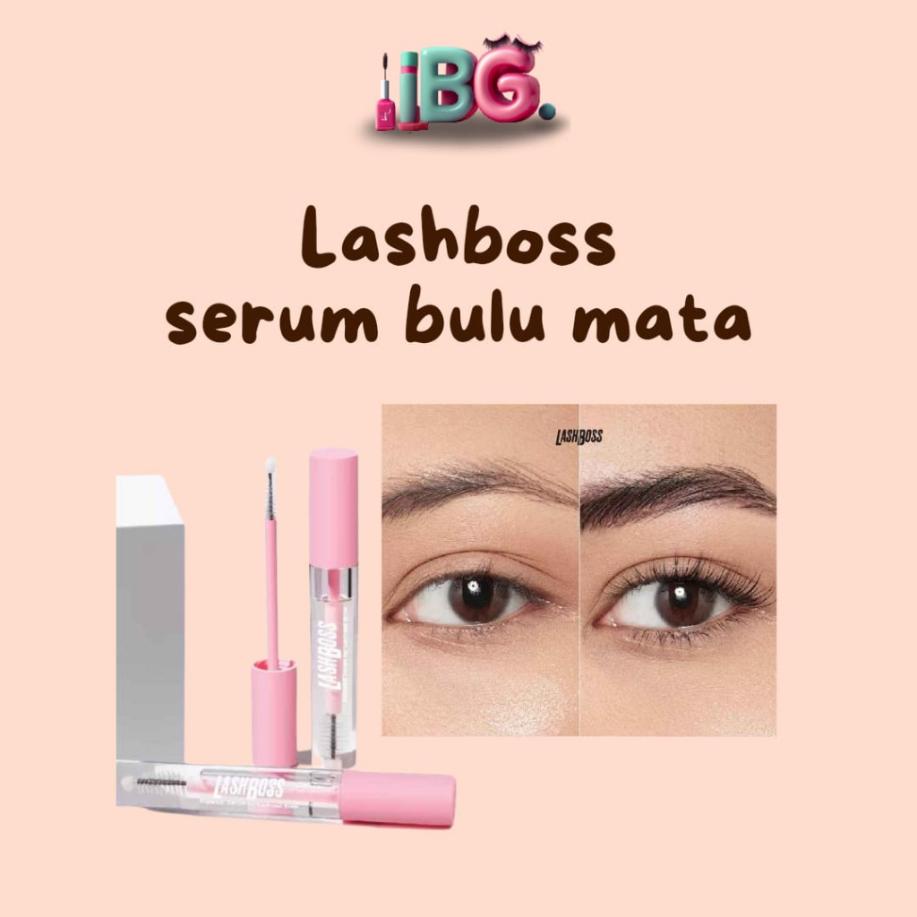 LASH BOSS Serum Bulumata Serum Eyelash Extension Serum Pemanjang Bulumata Lash Boss Bulumata Lash Bo