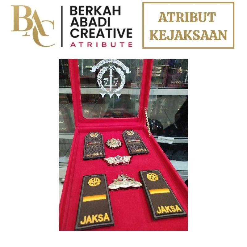 BAC ATRIBUT KEJAKSAAN - GIFT BOX / PANGKAT KEJAKSAAN 3A COSTUME