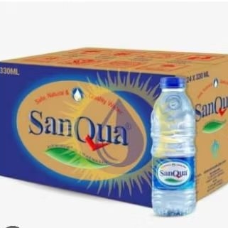 Air Mineral Sanqua 330ml Dus