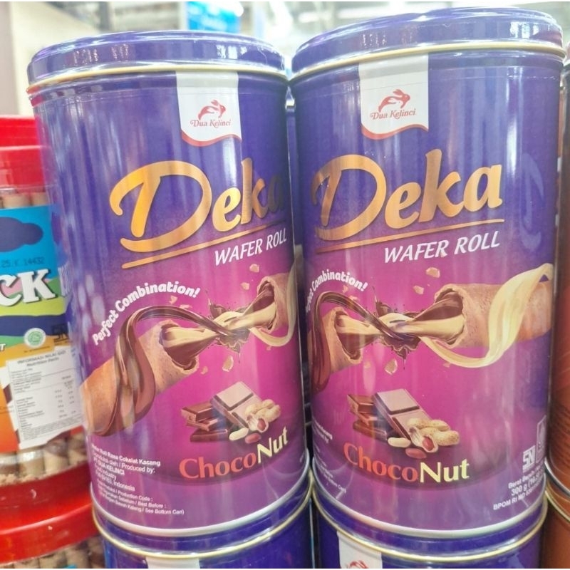 

DEKA Wafer roll kaleng 280gram