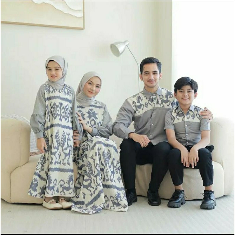 SARIMBIT TENUN KELUARGA_GAMIS TENUN_GAMIS ANAK_KEMEJA TENUN_KEMEJA ANAK