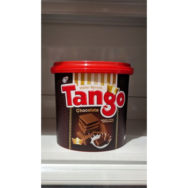 

Tango Jar Kemasan Ember 240Gg - Wafer Choco Tango 240Gr - Tango Wafer Coklat