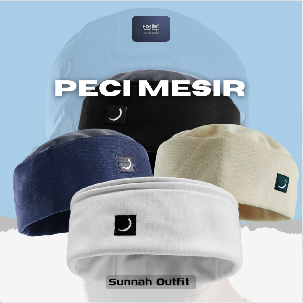 Peci Mesir ROSAL - Rosalhat Peci Songkok Kopiah Pria Ikhwan Polos Simple Murah