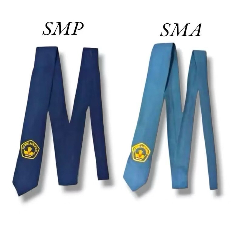 Dasi SMP SMA Logo Bordir Tut Wuri Handayani