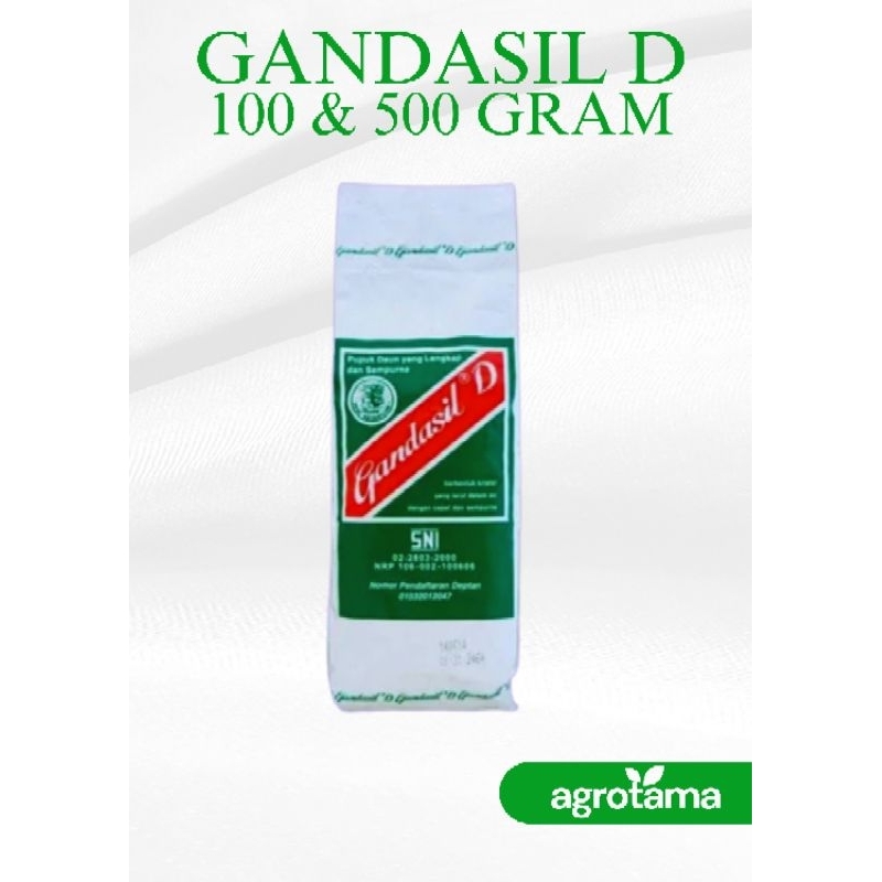 Pupuk Gandasil D Pupuk Gandasil Hijau 100g dan 500g Gandasil/Gandasil Daun