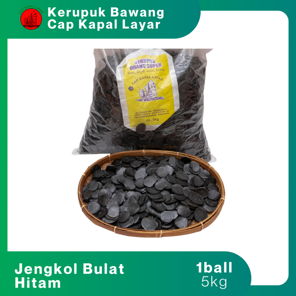 Kerupuk Jengkol goreng matang