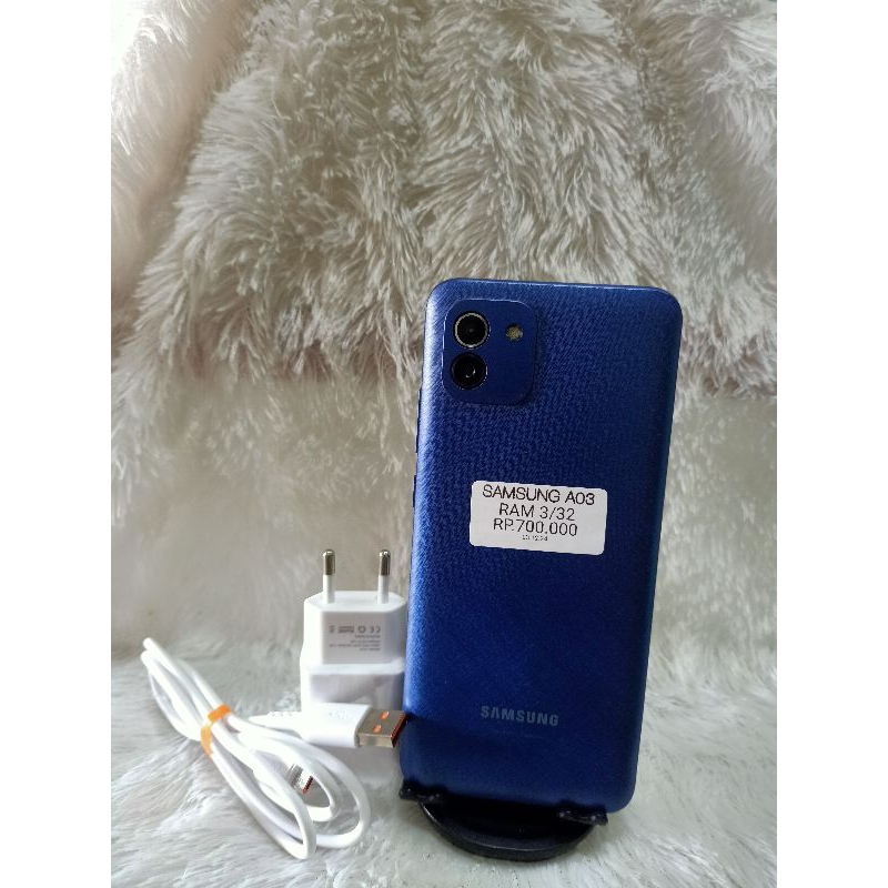 JUAL HP SECOND SAMSUNG A03 RAM 3/32 ONLY