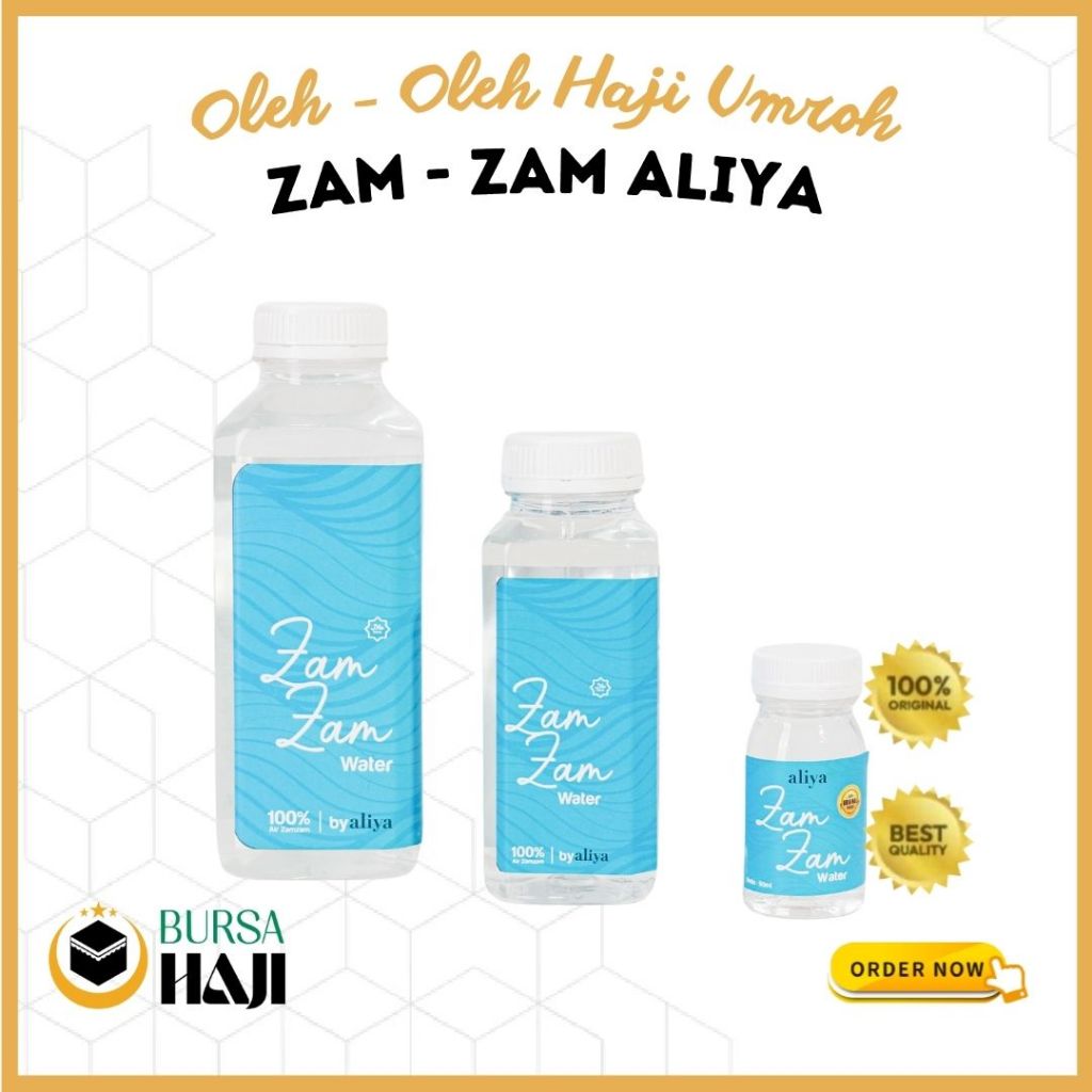 

ZAMZAM / AIR ZAM ZAM 100% ASLI MEKKAH