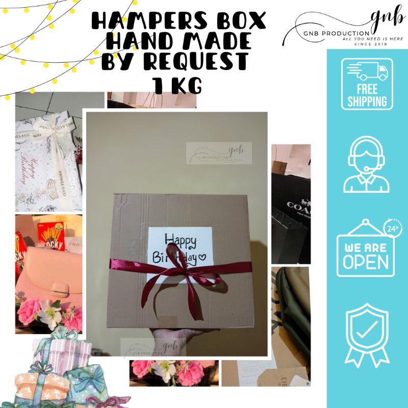

GNB HANDMADE HAMPERS BOX BY REQUEST 1 KG