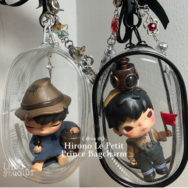 liloustudi0s // Popmart Hirono Petit Prince Bagcharm Keychain Bead Official Trinkets Aestethic Trend