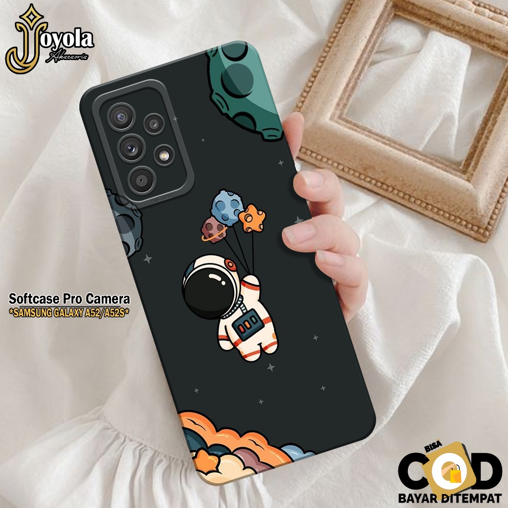 JOYOLA Case Samsung Galaxy A52/A52S Fashion Case Astronod Softcase Samsung Galaxy A52/A52S Pro Camer