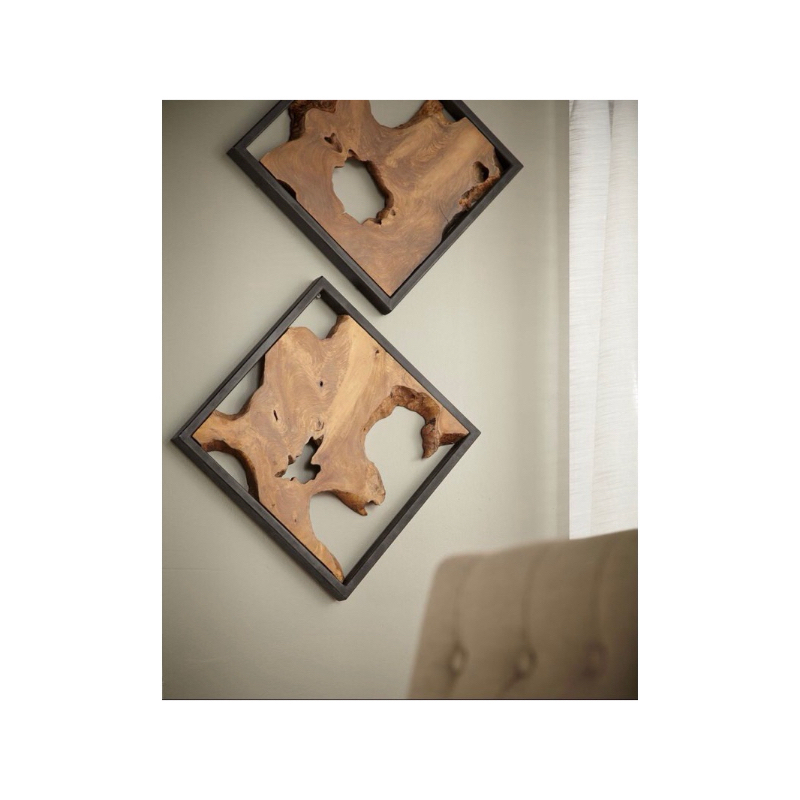 Hiasan dinding Wall decor Akar jati