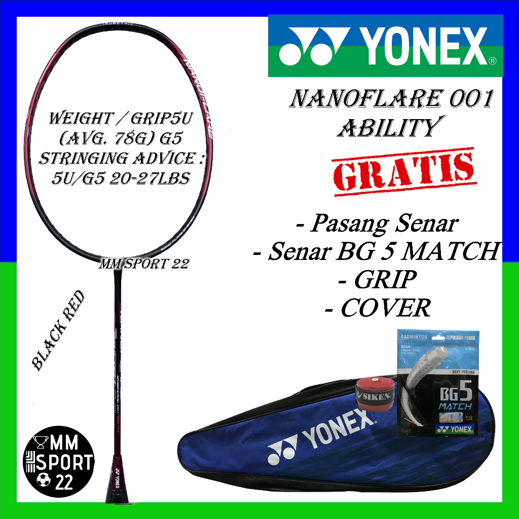 Raket Badminton Yonex Nanoflare 001 ORIGINAL